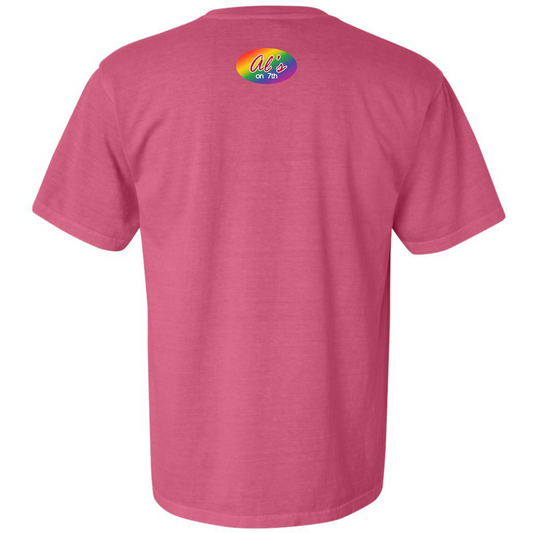 Showplace with Space comfort colors t-shirt - bubble edition